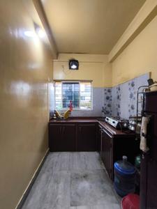 Kitchen Image of 900 Sq.ft 2 BHK Apartment / Flat for sale in Saha Para Kolkata for Rs. 2995000