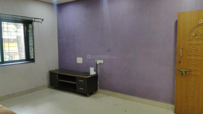 Living Room Image of 615 Sq.ft 1 BHK Apartment / Flat for rent in Pimple Gurav Pune for Rs. 17000