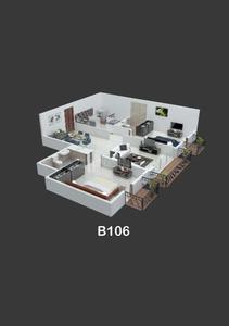 Image of 1175 Sq.ft 2 BHK Apartment / Flat for sale in Churchill Mont Zion, Agrahara Layout, Bengaluru for Rs. 8500000