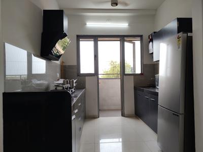 Kitchen Image of 1214 Sq.ft 2 BHK Apartment / Flat for rent in Shantigram Ahmedabad for Rs. 41000