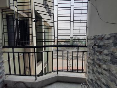 Balcony Image of 1220 Sq.ft 3 BHK Apartment / Flat for rent in Dum Dum Kolkata for Rs. 23000