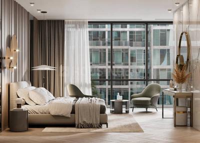 Bedroom Image of 3999 Sq.ft 4 BHK Apartment / Flat for sale in DSR Skymarq, Puppalaguda Hyderabad for Rs. 42389400