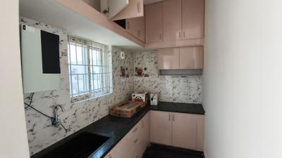 Kitchen Image of 900 Sq.ft 2 BHK Builder Floor for rent in Mahadevapura Bengaluru for Rs. 37000