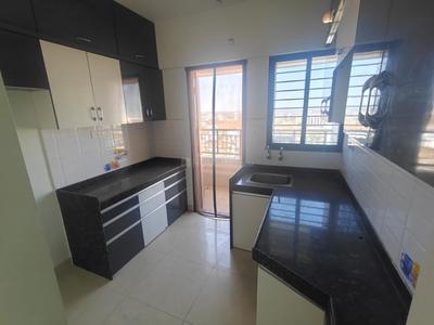 Kitchen Image of 1050 Sq.ft 2 BHK Apartment / Flat for rent in Seminary Hills Nagpur for Rs. 18500
