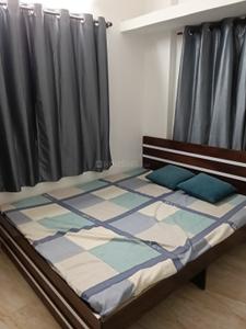 Bedroom Image of 680 Sq.ft 1 BHK Independent House for rent in Guru Nanak Nagar Pune for Rs. 20000