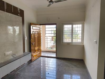 Living Room Image of 600 Sq.ft 1 BHK Builder Floor for rent in Akshayanagar Bengaluru for Rs. 20000