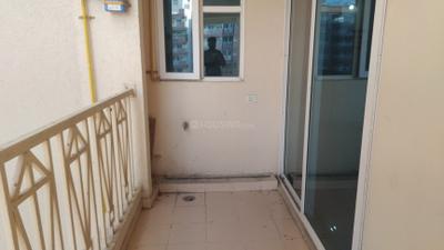 Balcony Image of 1075 Sq.ft 2 BHK Apartment / Flat for rent in Gaur City 7th Avenue, Noida Extension Greater Noida for Rs. 23300