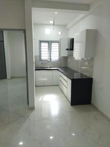 Kitchen Image of 1100 Sq.ft 2 BHK Builder Floor for rent in Shyam Nagar Jaipur for Rs. 15000