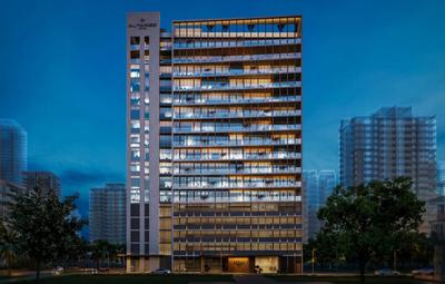 Building Image of 409 Sq.ft 1 RK Apartment / Flat for sale in Jumeirah Village Dubai for Rs. 19218469