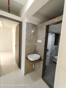Bathroom Image of 614 Sq.ft 1 BHK Apartment / Flat for sale in Om Swayambhu Siddhivinayak Balaji Residency 2, Thakurli Thane for Rs. 4580000