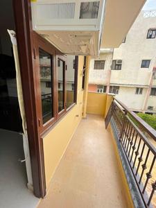 Balcony Image of 550 Sq.ft 1 RK Builder Floor for rent in Sector 52 Gurgaon for Rs. 22000