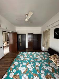 Bedroom Image of 1500 Sq.ft 3 BHK Apartment / Flat for rent in Anand Paramount, Motera Ahmedabad for Rs. 45000