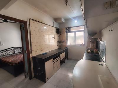 Kitchen Image of 700 Sq.ft 1 BHK Apartment / Flat for rent in Dive Pearl, Airoli Navi Mumbai for Rs. 25000