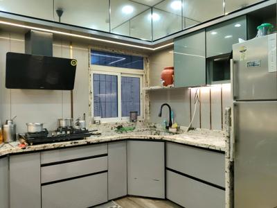 Kitchen Image of 1150 Sq.ft 3 BHK Apartment / Flat for sale in Rosa Bella, Hiranandani Estate Thane for Rs. 18500000