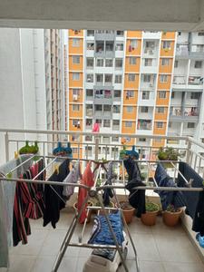 Balcony Image of 1200 Sq.ft 3 BHK Apartment / Flat for rent in Pristine Green, Moshi Pune for Rs. 27000