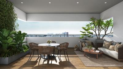 Balcony Image of 2154 Sq.ft 3 BHK Apartment / Flat for sale in ASSETZ 66 &amp; SHIBUI, Whitefield Bengaluru for Rs. 33999000