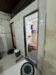 Bathroom Image of 269 Sq.ft 1 RK Independent House for rent in Kopar Khairane Navi Mumbai for Rs. 16500