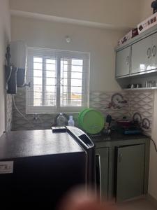 Kitchen Image of 1200 Sq.ft 2 BHK Apartment / Flat for rent in Madhapur Hyderabad for Rs. 43000