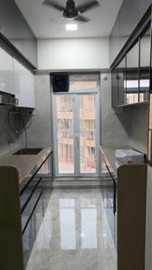 Kitchen Image of 549 Sq.ft 2 BHK Apartment / Flat for rent in Shraddha Vardaan, Bhandup West Mumbai for Rs. 42000