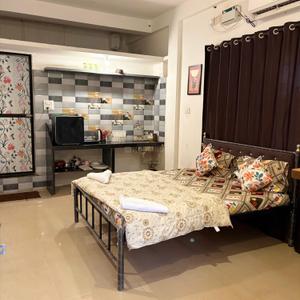 Bedroom Image of 250 Sq.ft 1 RK Studio for rent in Bardez Goa for Rs. 21000