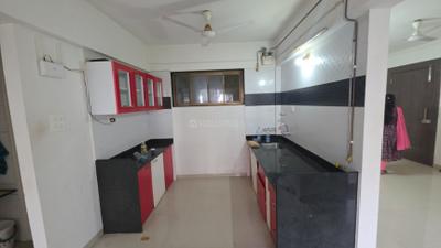 Kitchen Image of 1295 Sq.ft 3 BHK Apartment / Flat for rent in Jaikumar Parksyde Residences, Pathardi Phata Nashik for Rs. 22500
