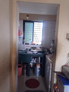 Kitchen Image of 450 Sq.ft 1 RK Apartment / Flat for sale in Heerabai Niwas, Ulhasnagar Thane for Rs. 1500000