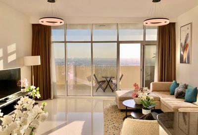 Hall Image of 1310 Sq.ft 2 BHK Apartment / Flat for sale in Damac Tower 108 by Damac Properties, Jumeirah Village Dubai for Rs. 37700000