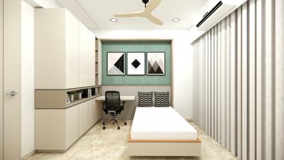Bedroom Image of 2550 Sq.ft 3 BHK Apartment / Flat for rent in Vinayak Courtyard , PDPU Road Gandhinagar for Rs. 49000