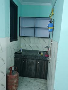 Kitchen Image of 318 Sq.ft 1 RK Builder Floor for rent in Karol Bagh New Delhi for Rs. 12094