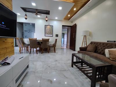 Hall Image of 1555 Sq.ft 3 BHK Apartment / Flat for rent in B and M Millennium Avanish, Airoli Navi Mumbai for Rs. 80000