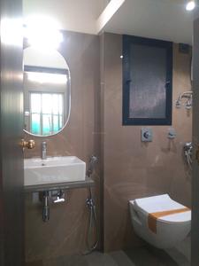 Common Bathroom Image of 650 Sq.ft 1 BHK Apartment / Flat for sale in Agarwal Sky Heights, Vasai East Vasai for Rs. 4000000
