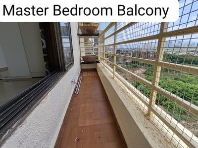 Balcony Image of 798 Sq.ft 2 BHK Apartment / Flat for rent in Mangala Mayurs Nature Glory, Kalwa Thane for Rs. 35000