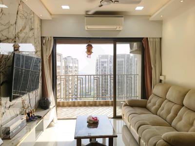Living Room Image of 1000 Sq.ft 2 BHK Apartment / Flat for sale in Regency Anantam, Dombivli East Thane for Rs. 11000000