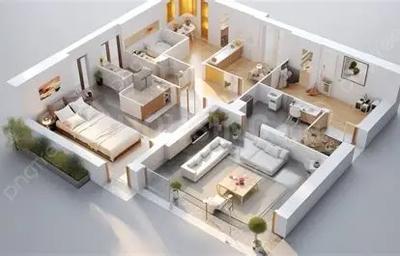 Image of 1050 Sq.ft 2 BHK Apartment / Flat for sale in Kilambakkam, Chennai for Rs. 5900000