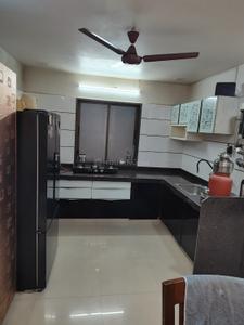 Kitchen Image of 1630 Sq.ft 3 BHK Apartment / Flat for sale in Happy Home Nakshatra Embassy, Palanpur Surat for Rs. 6790000
