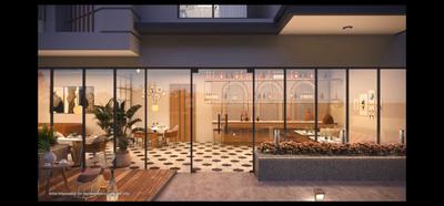 Kitchen Image of 2000 Sq.ft 3 BHK Apartment / Flat for sale in Savvy Marina, Gujarat International Finance Tec City Gandhinagar for Rs. 25100000