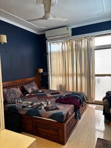 Bedroom Image of 1342 Sq.ft 3 BHK Apartment / Flat for rent in Mittal Cosmos Executive Apartment, Palam Vihar Gurgaon for Rs. 48000