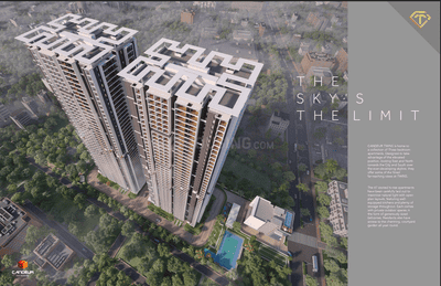 Building Image of 1594 Sq.ft 3 BHK Apartment / Flat for sale in Candeur Twins, Miyapur Hyderabad for Rs. 12911400