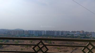 Balcony Image of 900 Sq.ft 2 BHK Apartment / Flat for rent in Goel Hill Shire, Wagholi Pune for Rs. 25000