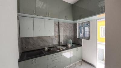 Kitchen Image of 950 Sq.ft 2 BHK Builder Floor for rent in Mahadevapura Bengaluru for Rs. 38000