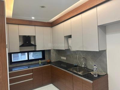Kitchen Image of 2100 Sq.ft 3 BHK Builder Floor for rent in Sector 46 Gurgaon for Rs. 58000