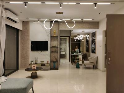 Living Room Image of 1100 Sq.ft 3 BHK Apartment / Flat for sale in DSS Mahavir Spring, Pokhran- 2 Thane for Rs. 21500000