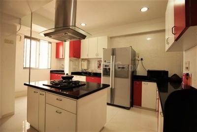 Kitchen Image of 3300 Sq.ft 4 BHK Apartment / Flat for sale in Bay View, Andheri West Mumbai for Rs. 150000000