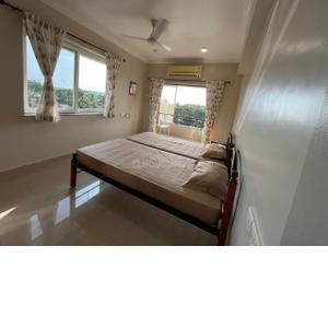 Bedroom Image of 1300 Sq.ft 3 BHK Apartment / Flat for rent in Models Mystique, Panjim Goa for Rs. 110000