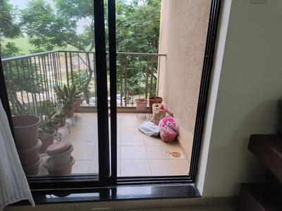 Balcony Image of 650 Sq.ft 1 BHK Apartment / Flat for rent in Long Island, Charholi Budruk Pune for Rs. 22000