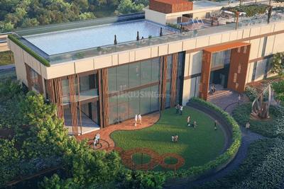 Image of 1498 Sq.ft 3 BHK Apartment / Flat for sale in Godrej Emerald Waters, Pimpri, Pune for Rs. 16200000
