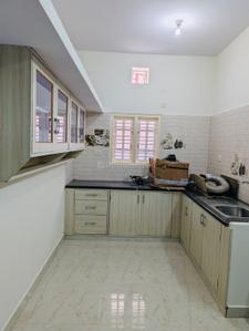 Kitchen Image of 1200 Sq.ft 2 BHK Independent House for rent in Battarahalli Bengaluru for Rs. 28000