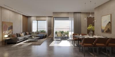 Hall Image of 2335 Sq.ft 3 BHK Apartment / Flat for rent in Shivalik Green View, Shantigram Ahmedabad for Rs. 48000