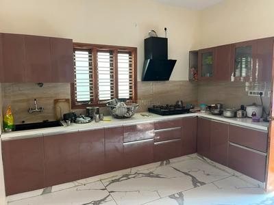 Kitchen Image of 1200 Sq.ft 3 BHK Villa for rent in Shriram Chirping Woods, Harlur Bengaluru for Rs. 75000
