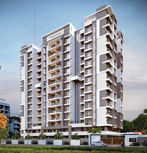 Image of 1120 Sq.ft 2 BHK Apartment / Flat for sale in Manish Nagar, Nagpur for Rs. 4800000